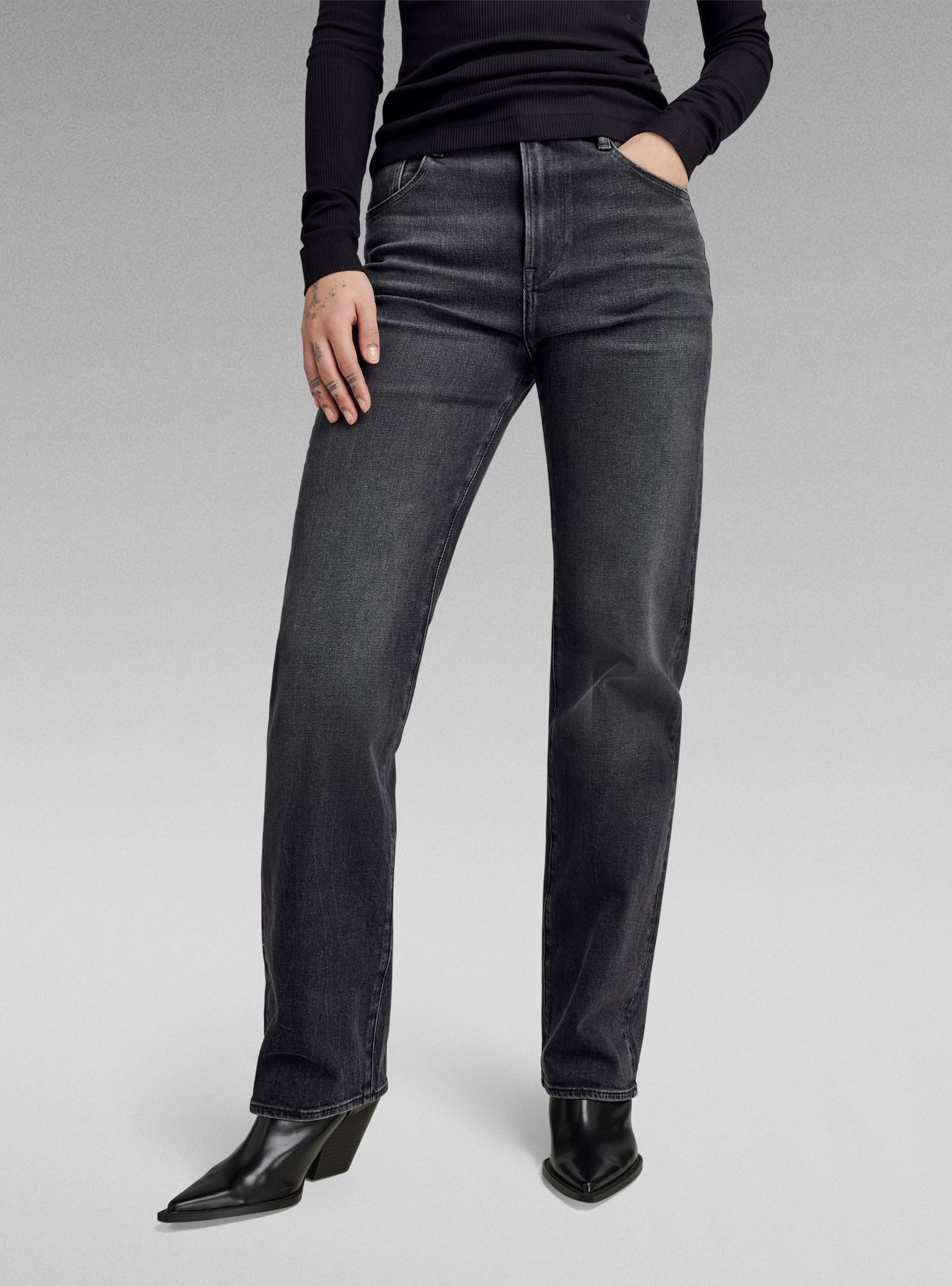 G-STAR 5-Pocket-Jeans Viktoria High Straight Jeans