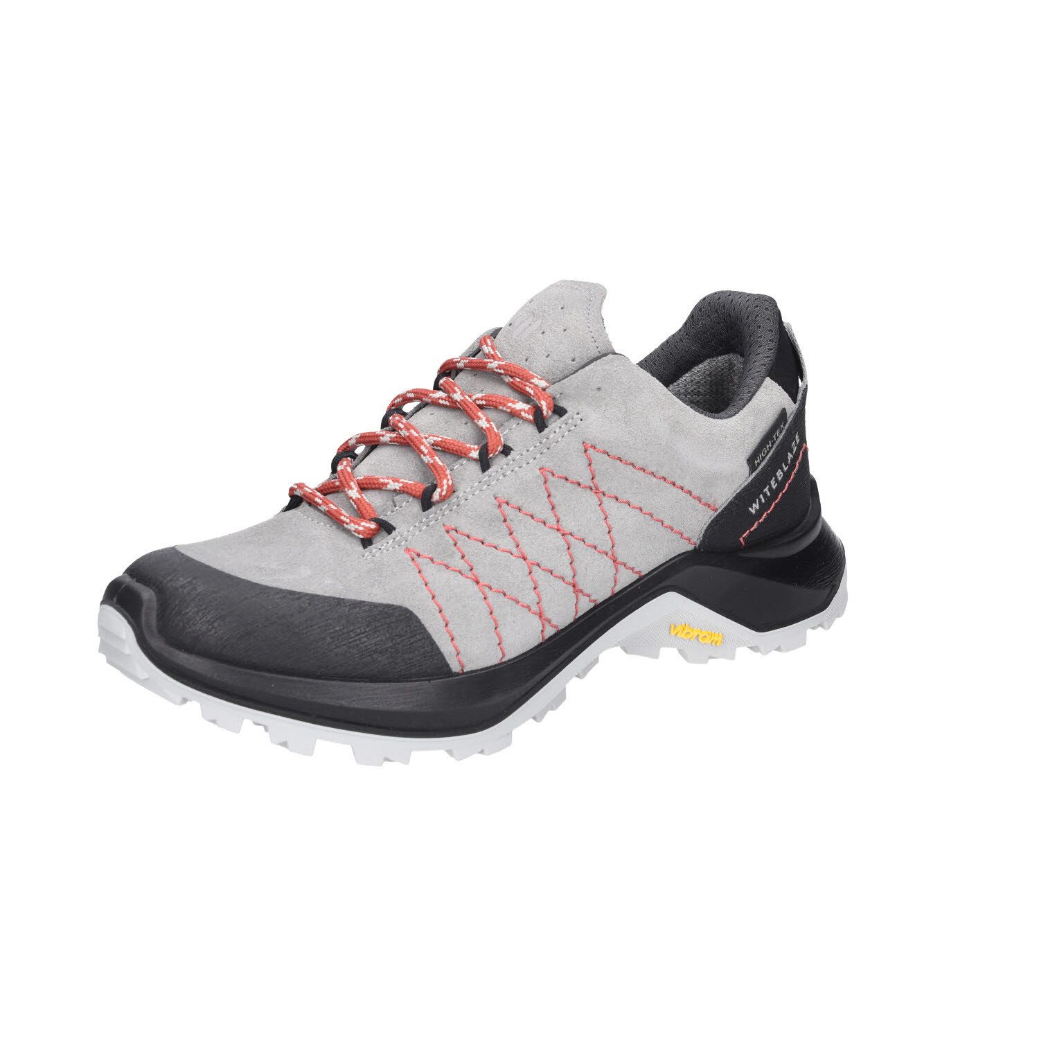 High Colorado Evo Trail Low II Grau-Rot Schnürschuh