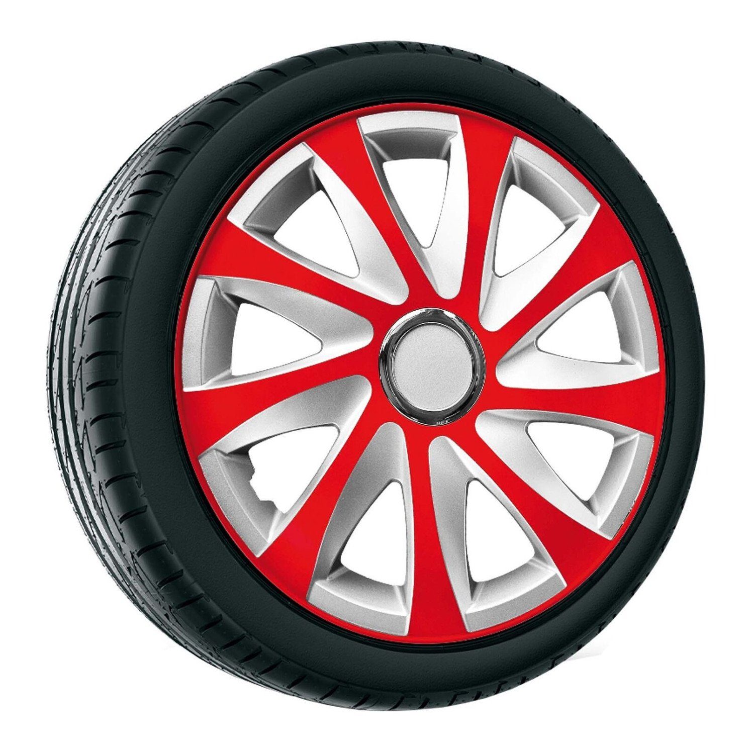 NRM Radkappen Drift Extra, 14 in Zoll, 14" Radkappen 4 Stück Komplettset