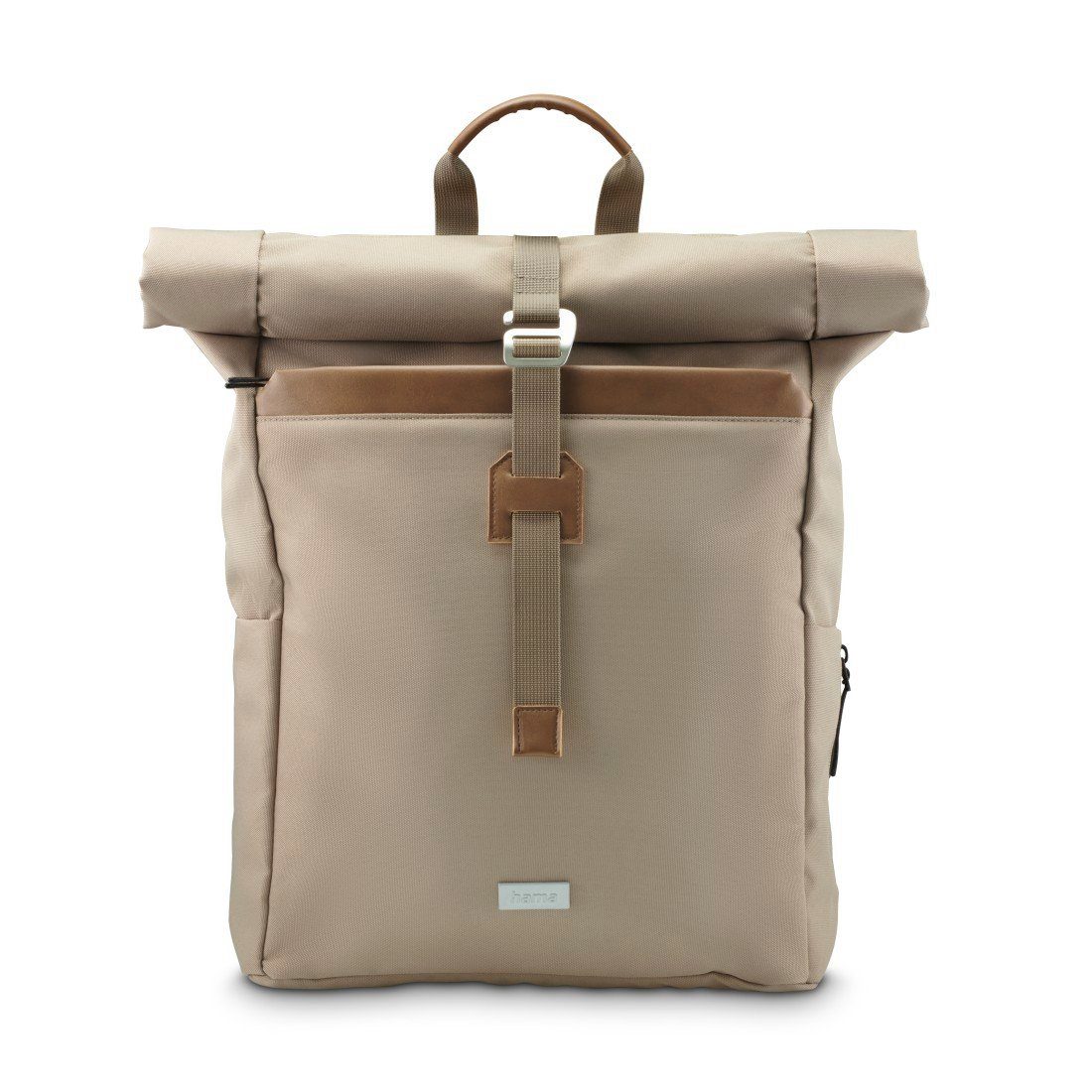 Hama Notebook-Rucksack Laptop Rucksack mit 16,2 Zoll Laptopfach und 12,9 Zoll Tabletfach, Rolltop,bis 41 cm (16.2)