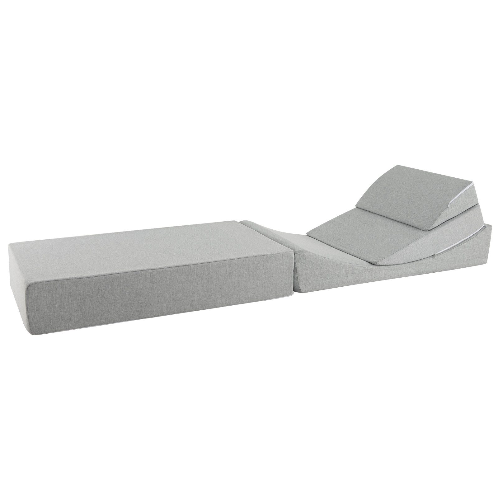 COSTWAY Schlafsofa Bodensofa, 4in1, faltbar, mit günstig online kaufen