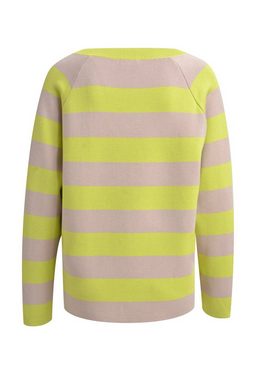 Milano Italy Rundhalspullover V-NECK PULLOVER WITH 1/1 SLEEVES