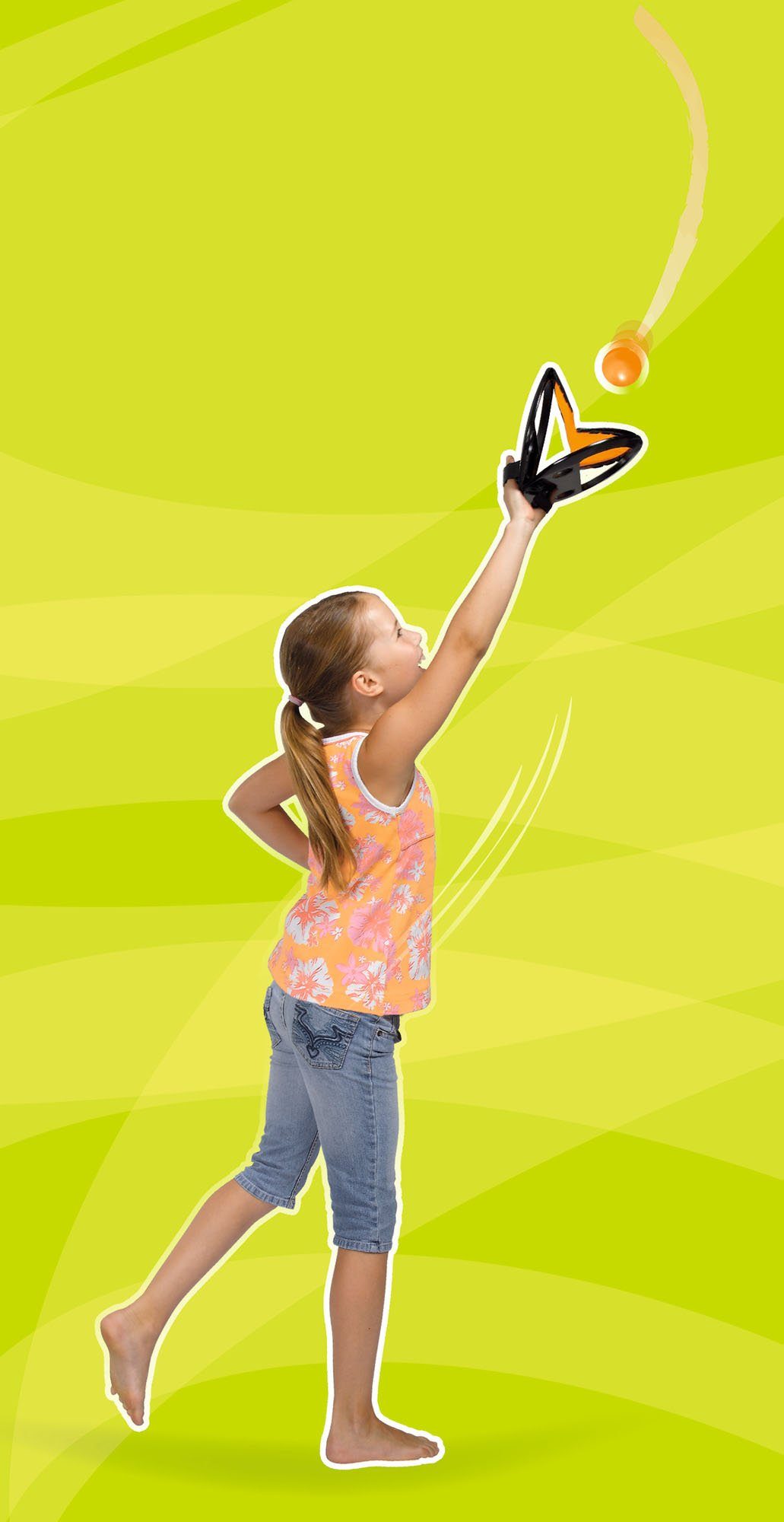 SIMBA Spiel Squap, 2er-Set, Fangballspiel