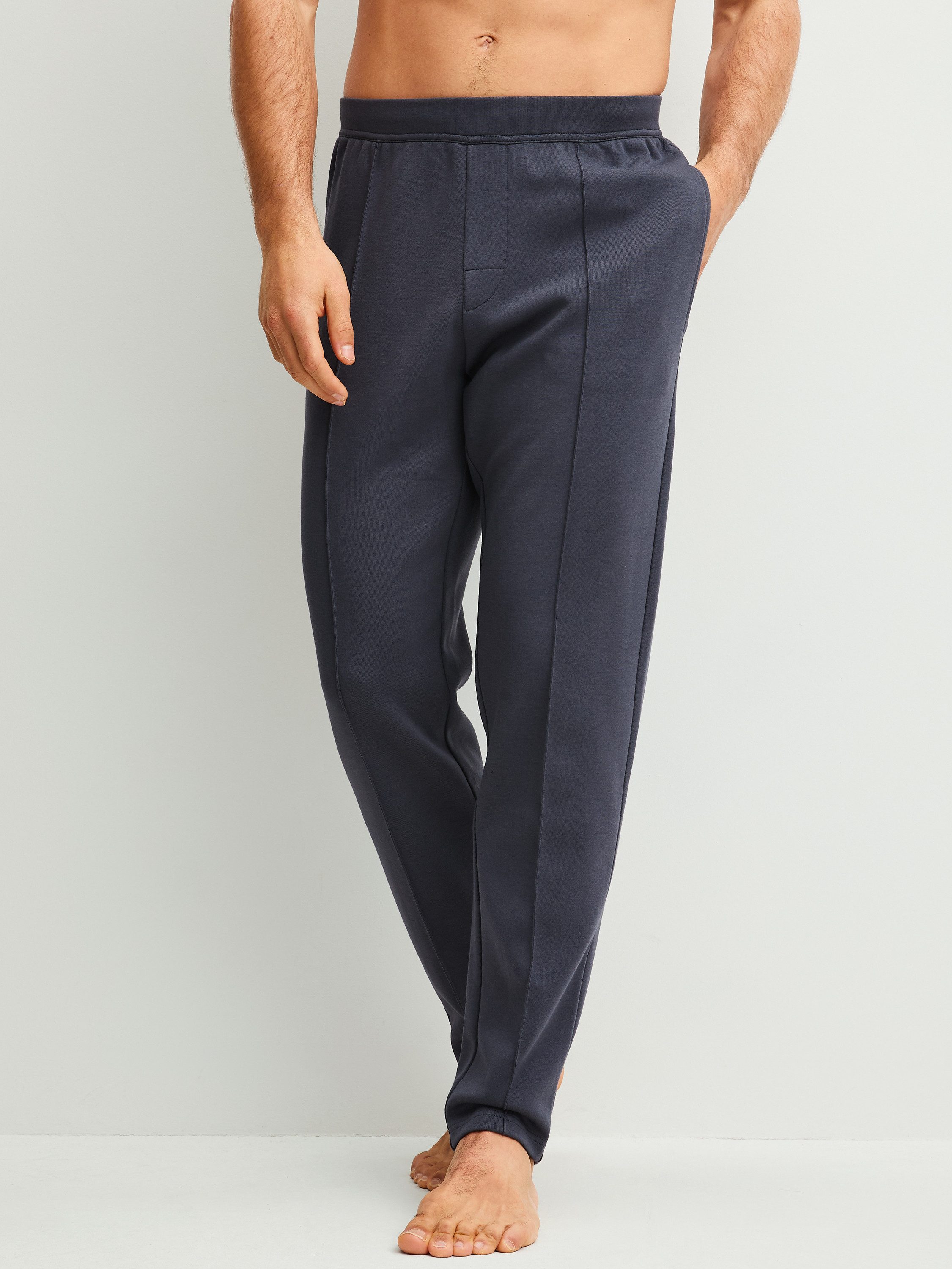CALIDA Pyjamahose RMX Lounge Casual Herren (1-tlg) glatt, weich, komfortabel