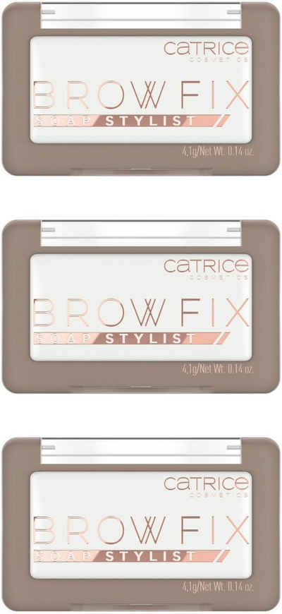 Catrice Augenbrauen-Gel »Brow Fix Soap Stylist«, 3-tlg.