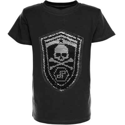 BEZLIT T-Shirt Jungen T-Shirt Kurzarm mit Wende Pailletten (1-tlg) Wendepailletten