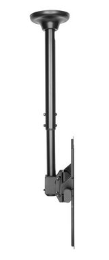 HALTERUNGSPROFI DH4002 TV-Deckenhalterung, (bis 70,00 Zoll, Deckenmontage, Höhenverstellbar, Drehbar)