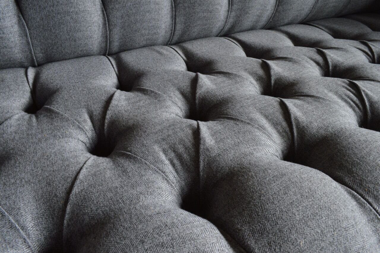 JVmoebel Chesterfield-Sofa, Chesterfield 3 Sitzer Sofa Sofa Design cm Couch 225