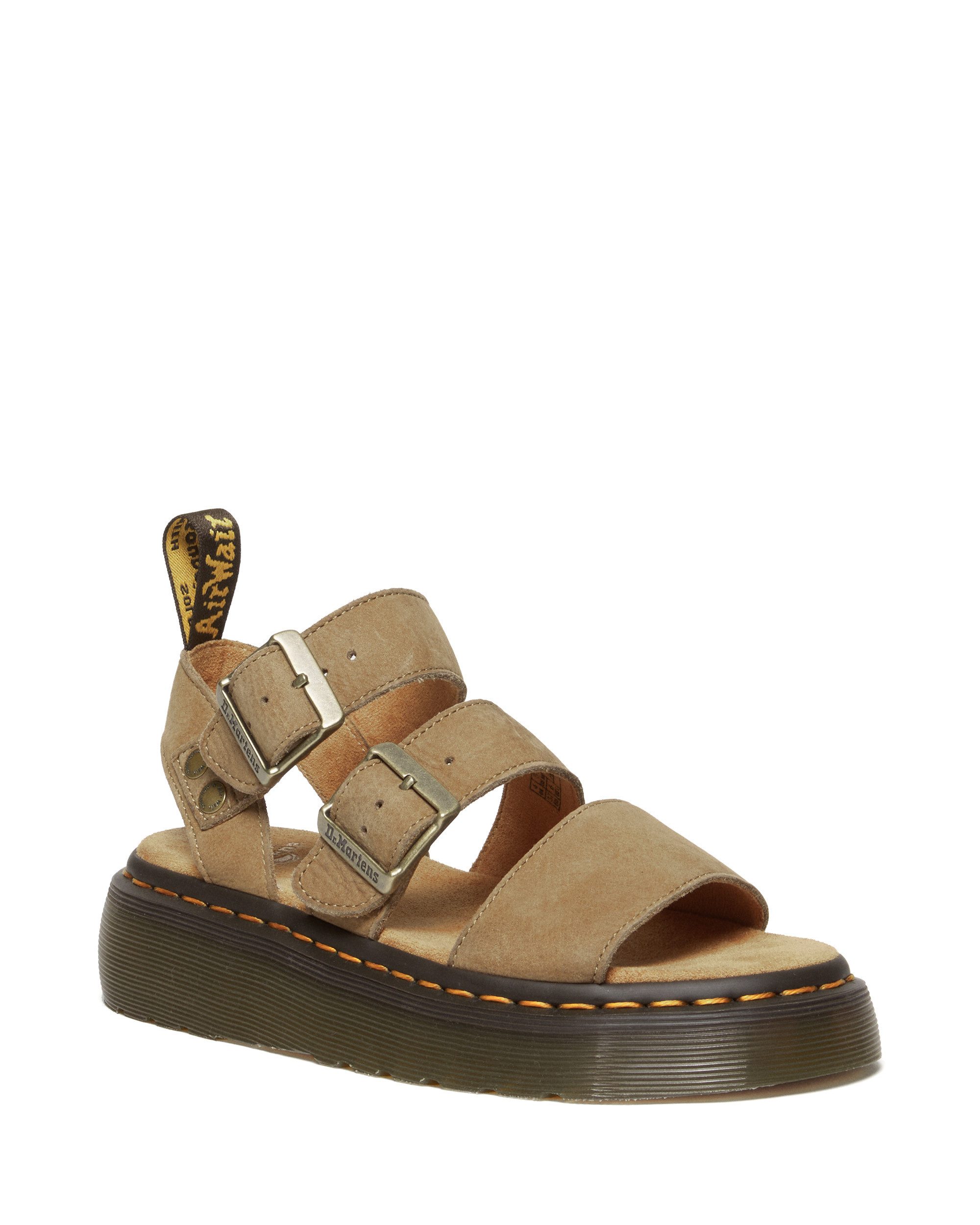 DR. MARTENS GRYPHON Quad tumbled nubuck 2 Strap Sandale Sandale