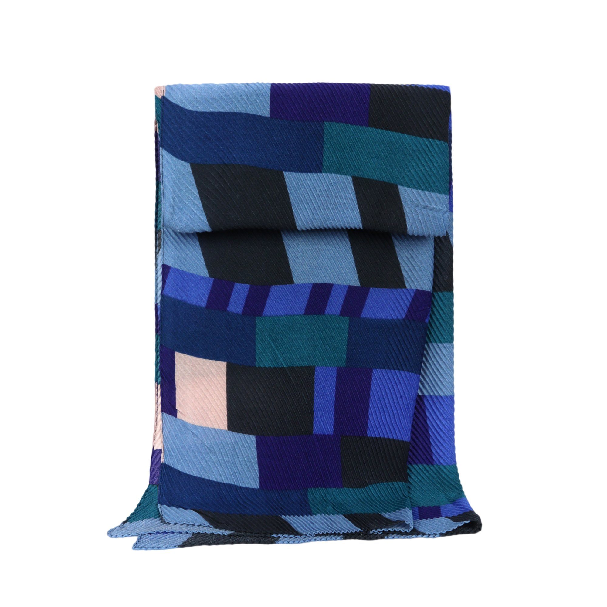 ZEBRO Modeschal Schal blau | Modeschals