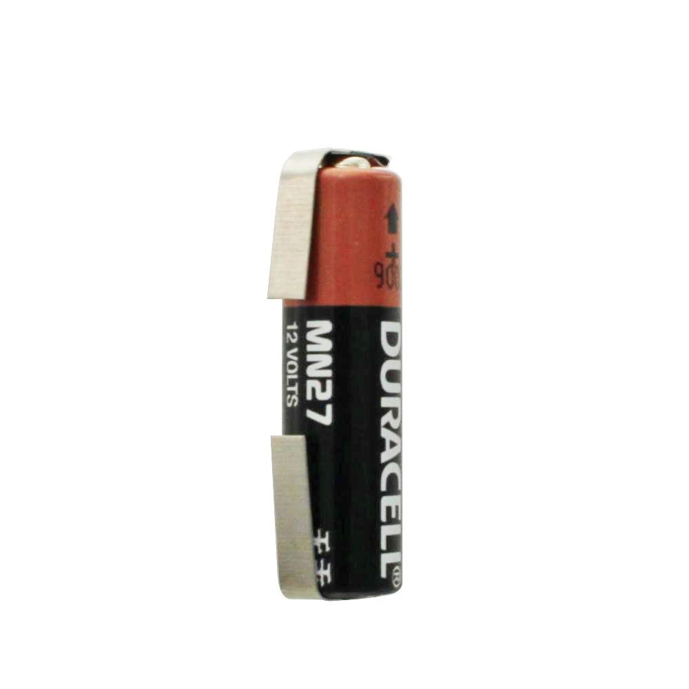 Duracell Duracell MN27 Batterie 12 Volt Spannung, mit Lötfahnen in U-Form Batterie, (12,0 V)