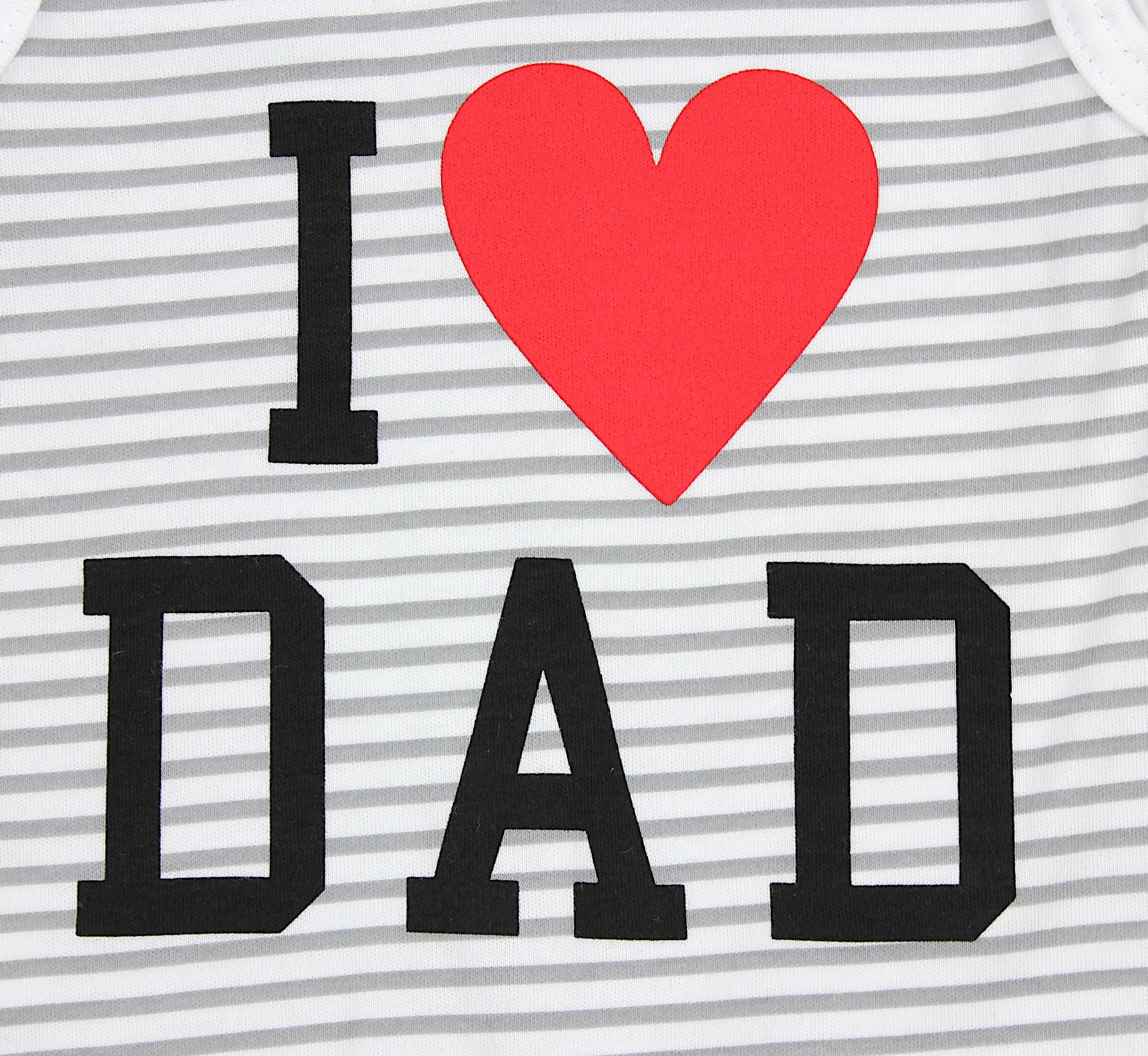 TupTam Strampler TupTam Unisex Baby Strampler Set Spruch Mamas & Papas Schatz