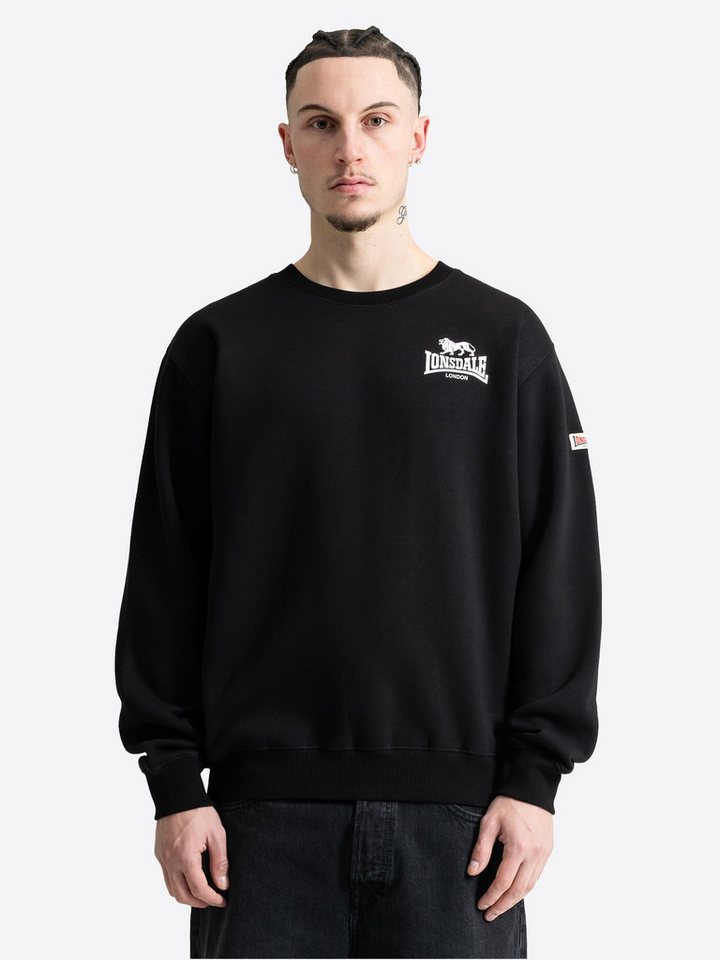 Lonsdale Sweatshirt HAIGHTON aus Baumwolle und Polyester, erhältlich in den Größen S bis XXXL