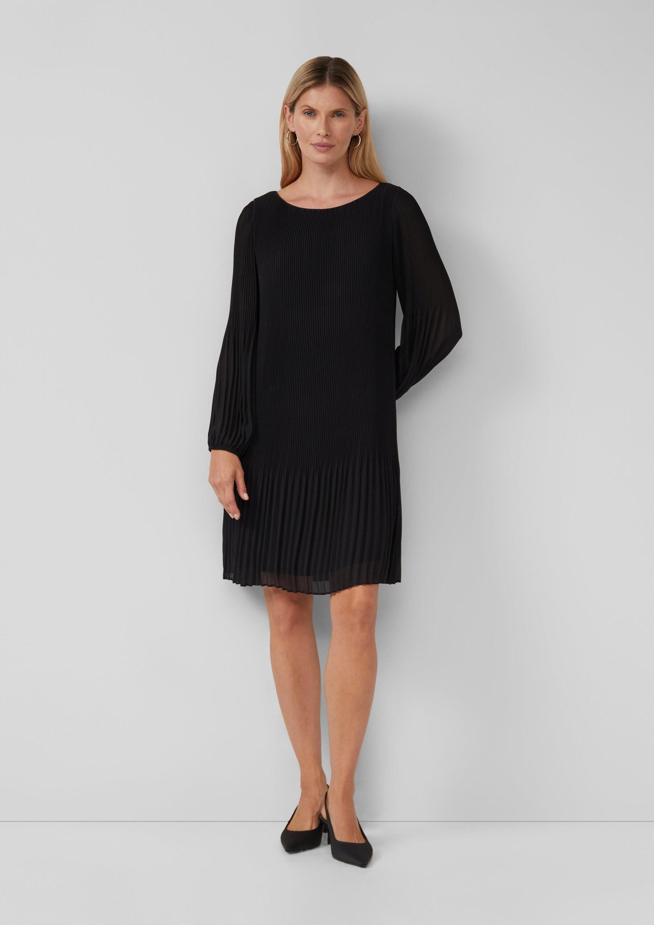 s.Oliver Minikleid Kleid Plissiertes Chiffonkleid – Bild 5 von 5