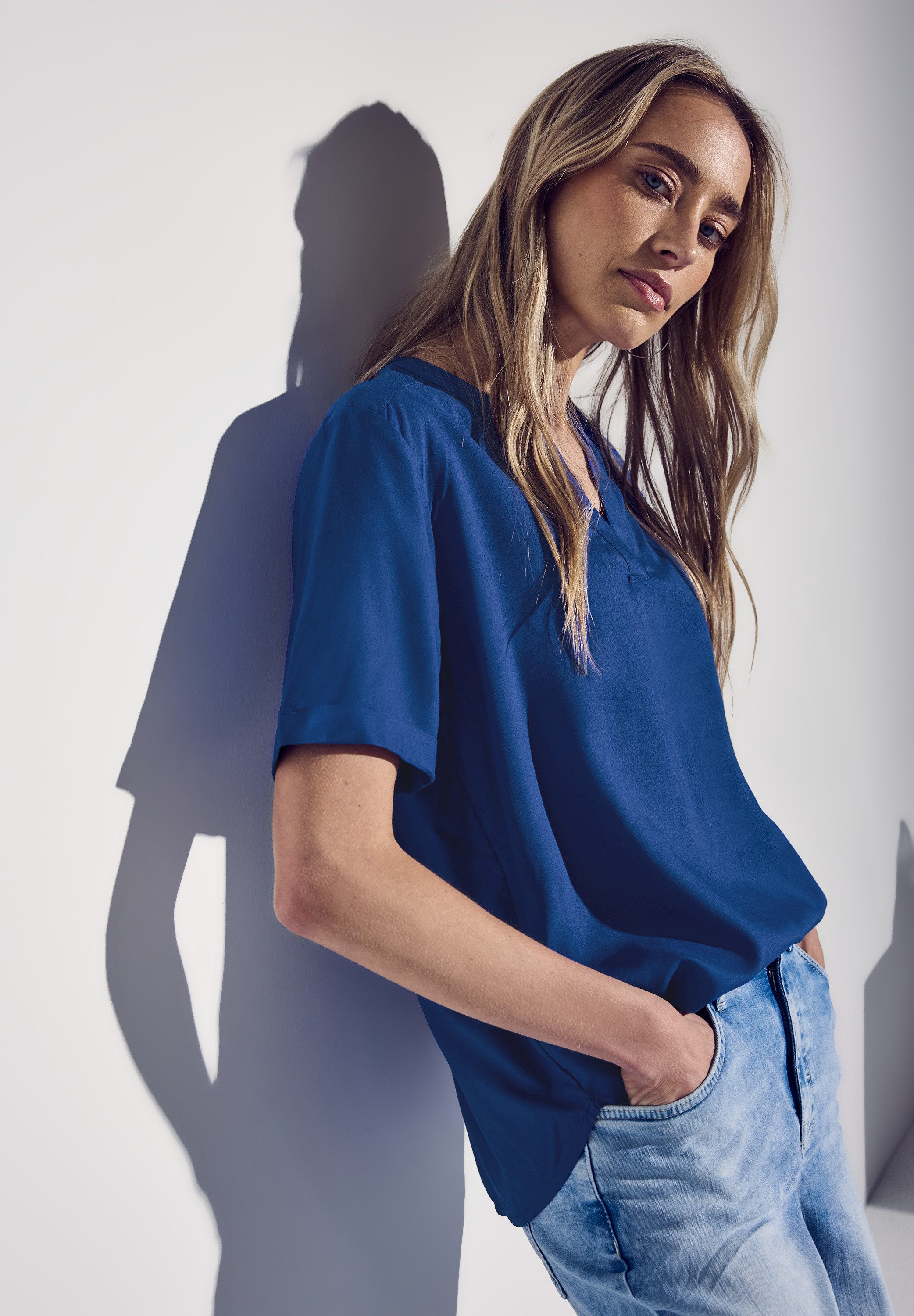 STREET ONE Shirtbluse aus softer Viskose