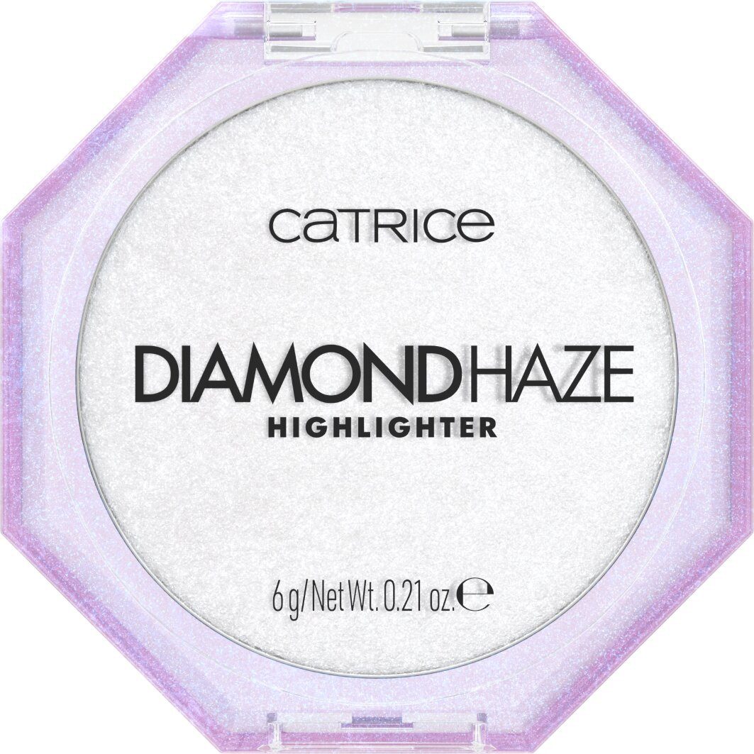 Catrice Highlighter Diamond Haze Highlighter, 3-tlg., Mit 3D-Glitzerpartikel, leicht auftragbar, für alle Hauttöne geeignet.