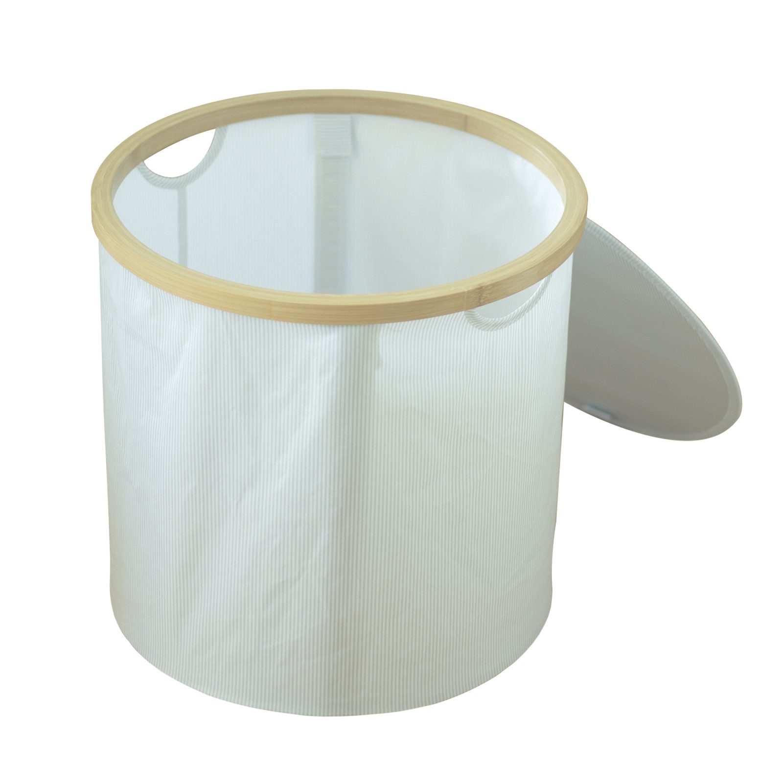 HTI-Living Wäschetonne kleiner runder Wäschekorb Ilian Weiß (Stück, 1 St., günstig online kaufen