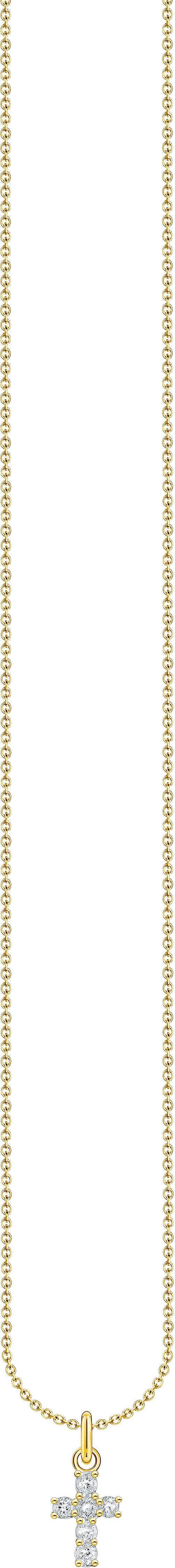 THOMAS SABO Kette mit Anhänger Kreuz-An...