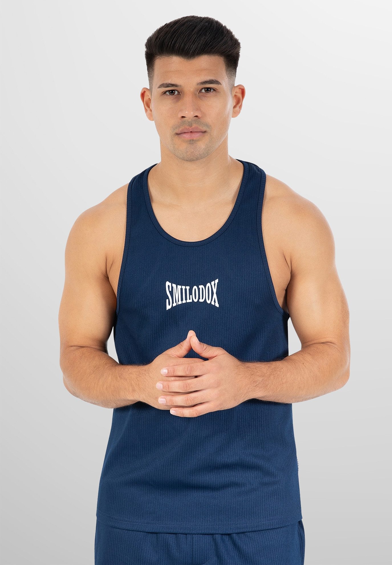Smilodox Tanktop Classic Ripp, Tank Top günstig online kaufen