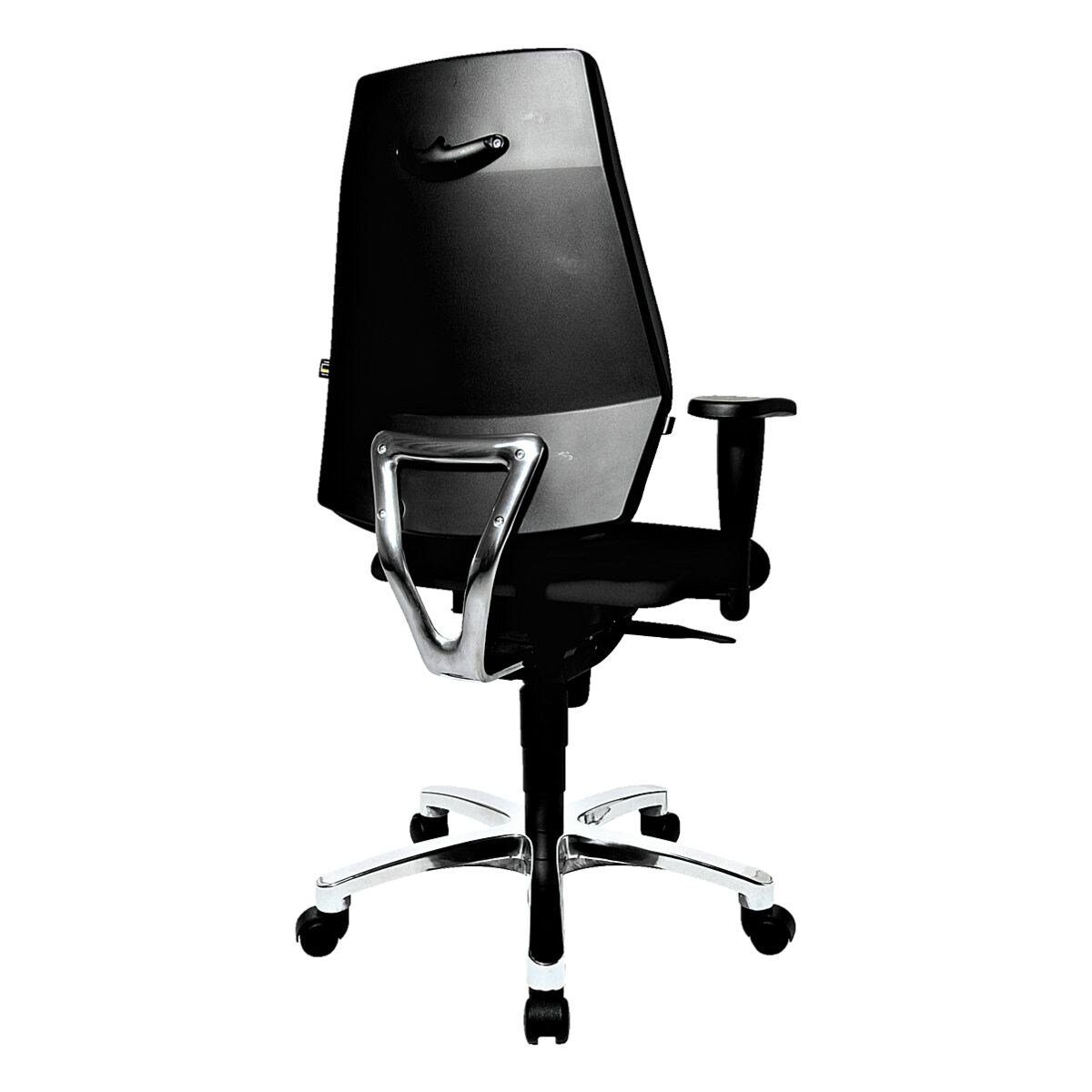 TOPSTAR Schreibtischstuhl Sitness 30, Flachsitz Armlehnen, mit schwarz und Body-Balance-Tec