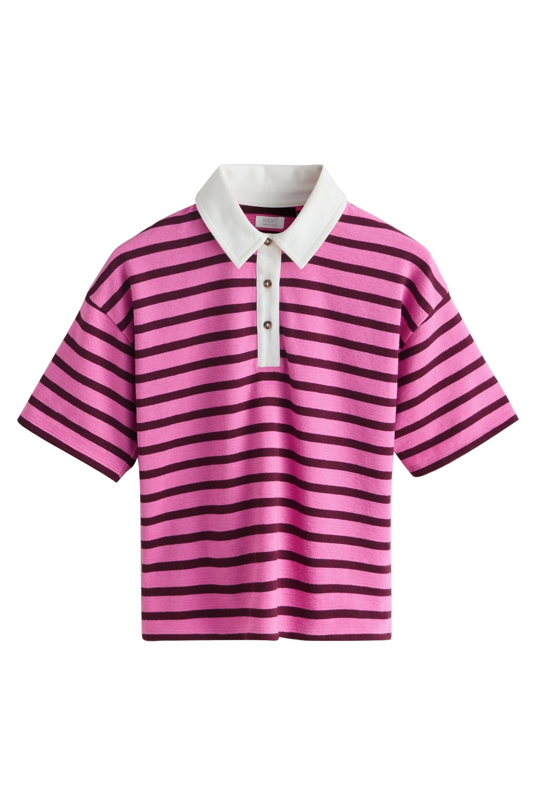 Next T-Shirt Kurzärmliges Rugby-Top (1-tlg)