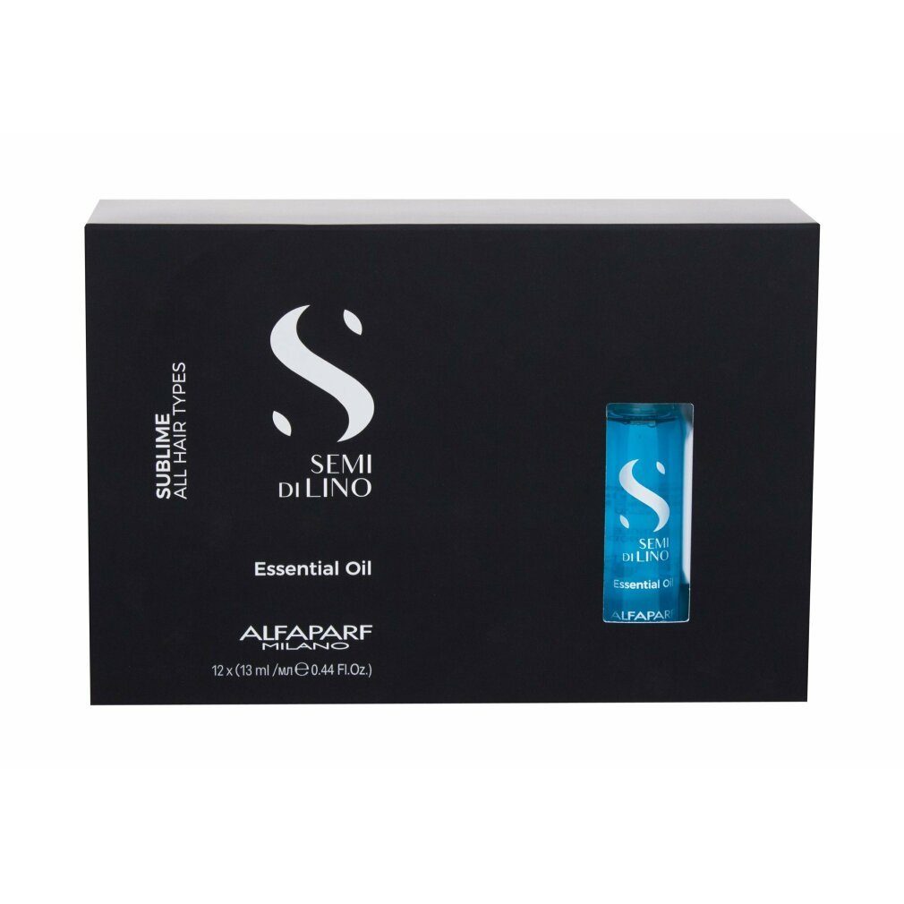 Alfaparf Haaröl Milano Semi Di Lino Sublime Essential Oil Ampoules 12x13ml