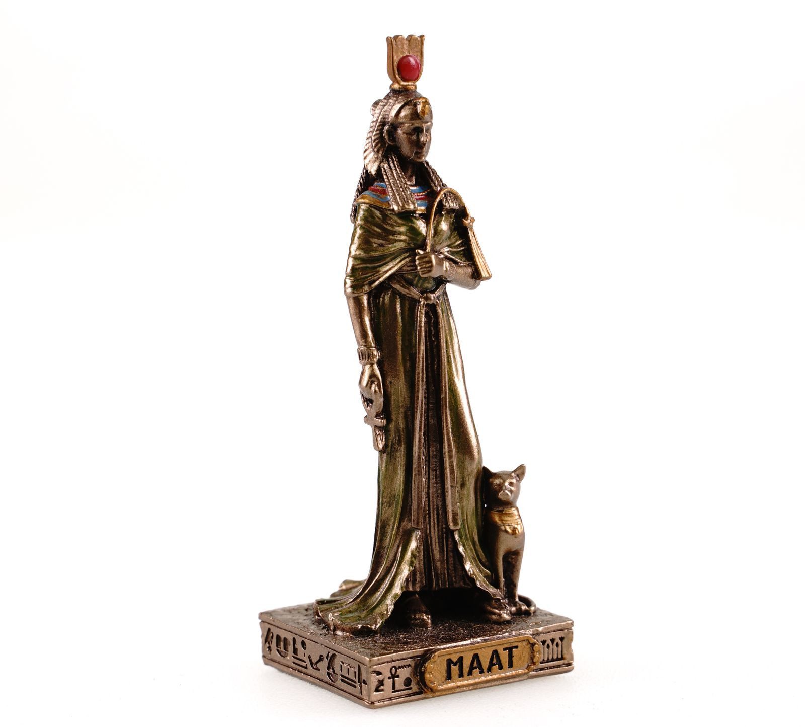 Vogler Dekofigur Miniatur Dekofigur Ägyptische Göttin Maat by Veronese 9cm Statue
