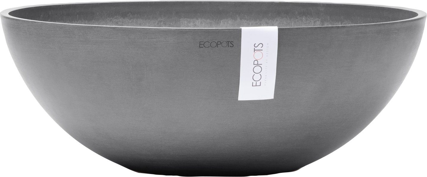 ECOPOTS Blumentopf VIENNA Grey, BxTxH: 50x50x18 cm günstig online kaufen