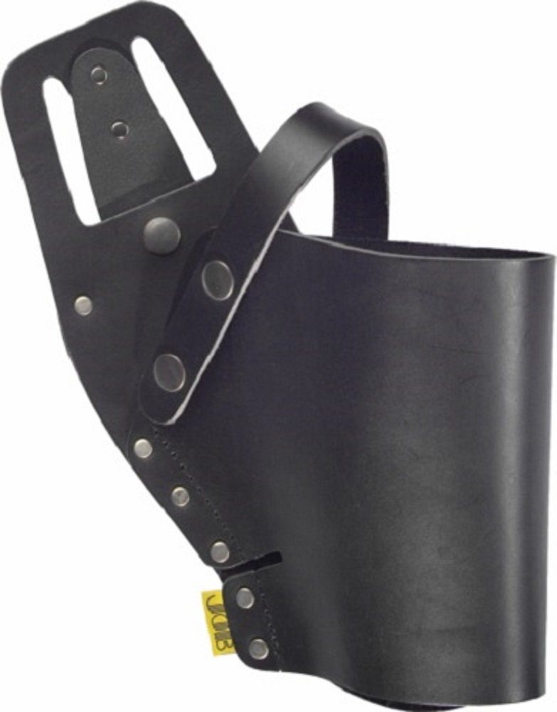 JOB Trockenbauschrauber Bohrschraubertasche aus Leder schwarz, Bohrschraubertasche
