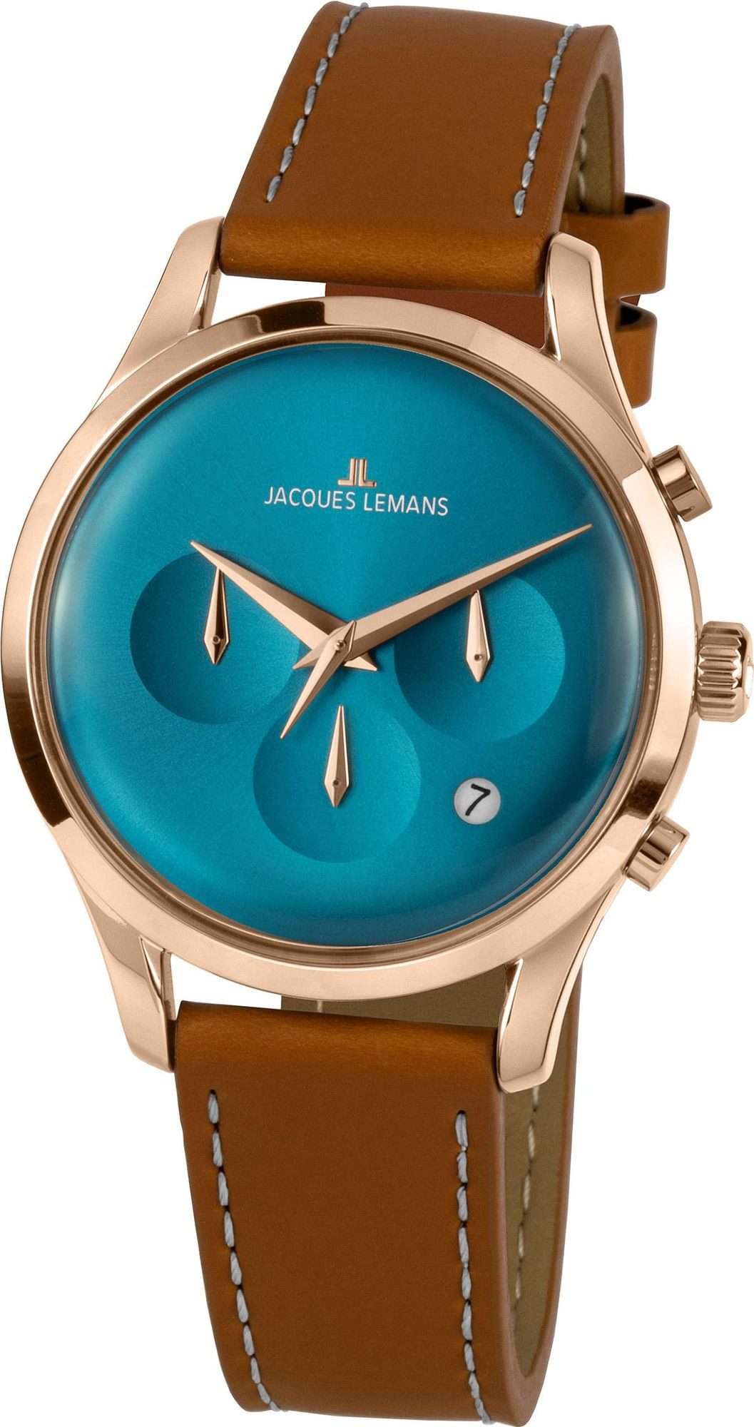 Jacques Lemans Chronograph Retro Classic 1-2067 Unisexuhr