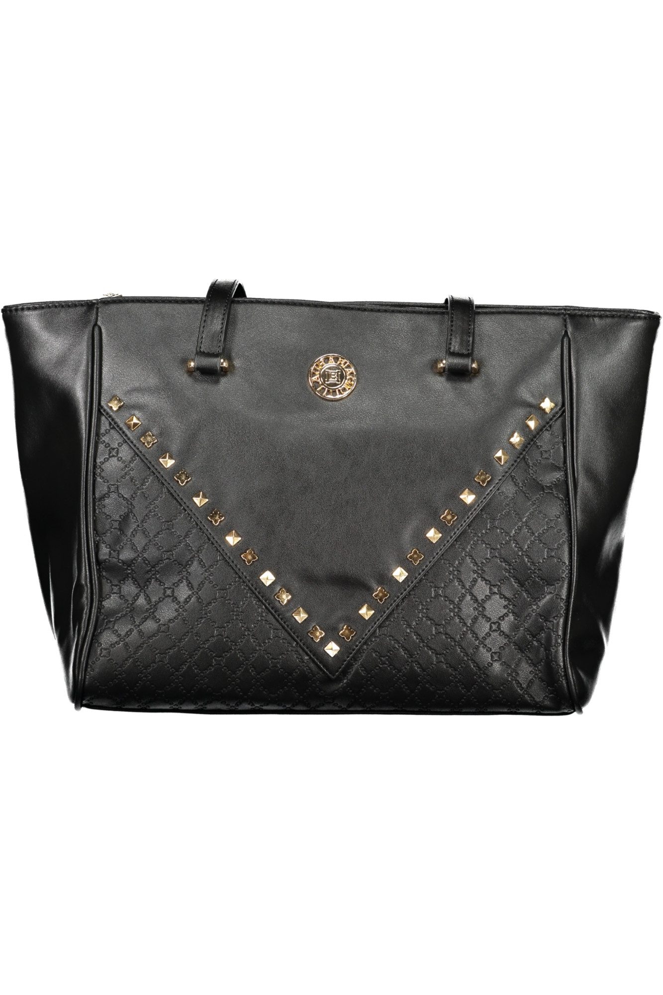 Laura Biagiotti Umhängetasche, Schwarze Damenhandtasche Bradenton: Stilvoll mit Reißverschluss & Fä