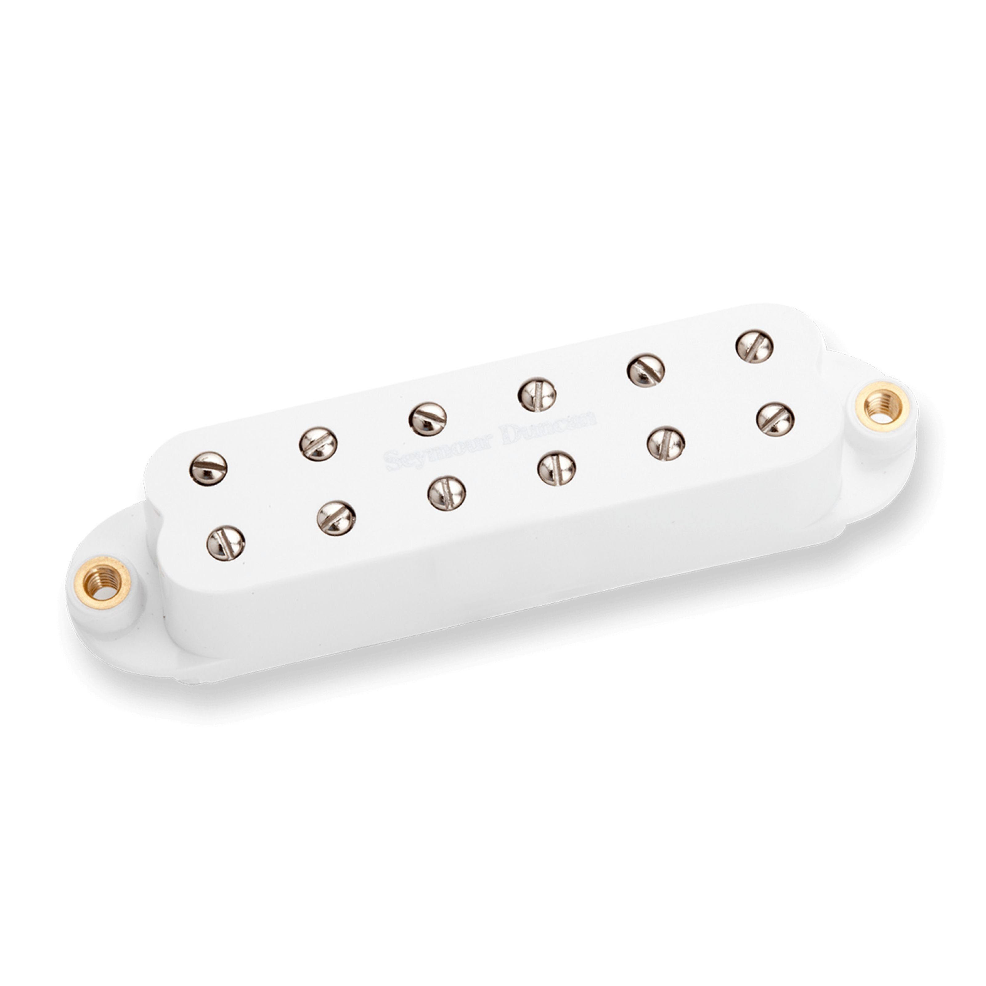 Seymour Duncan Tonabnehmer, (Red Devil Pickup Bridge White, E-Gitarre Tonabnehmer, Humbucker im Single-Coil-Format), Red Devil Pickup Bridge White - Humbucker Tonabnehmer für Gitarren