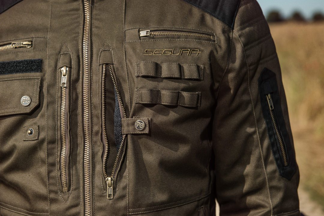 Segura Motorradjacke Fergus Motorrad Textiljacke Wasserdicht Atmungsaktiv protektoren herausnehmbares