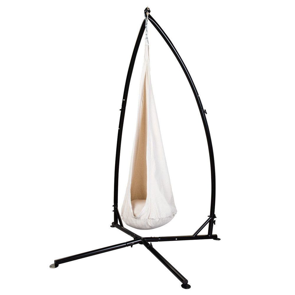 MICA Gartenlounge-Bank Gestell für Hängestuhl - ca. 109 x 109 x 205 cm günstig online kaufen