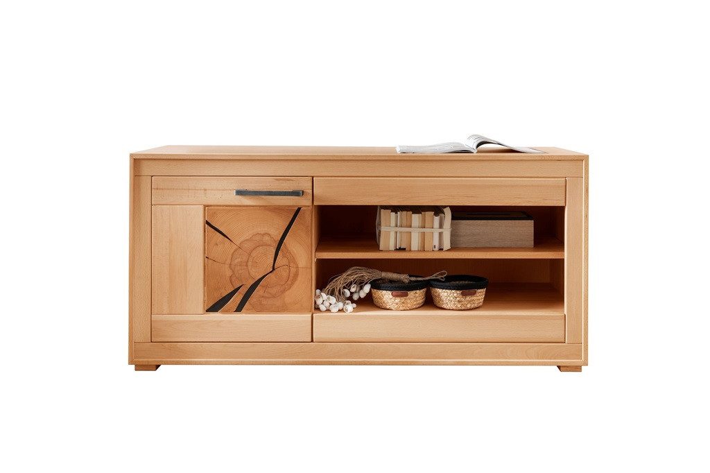 Main Möbel TV-Board TV Element Lowboard 130cm Kernbuche Danzig