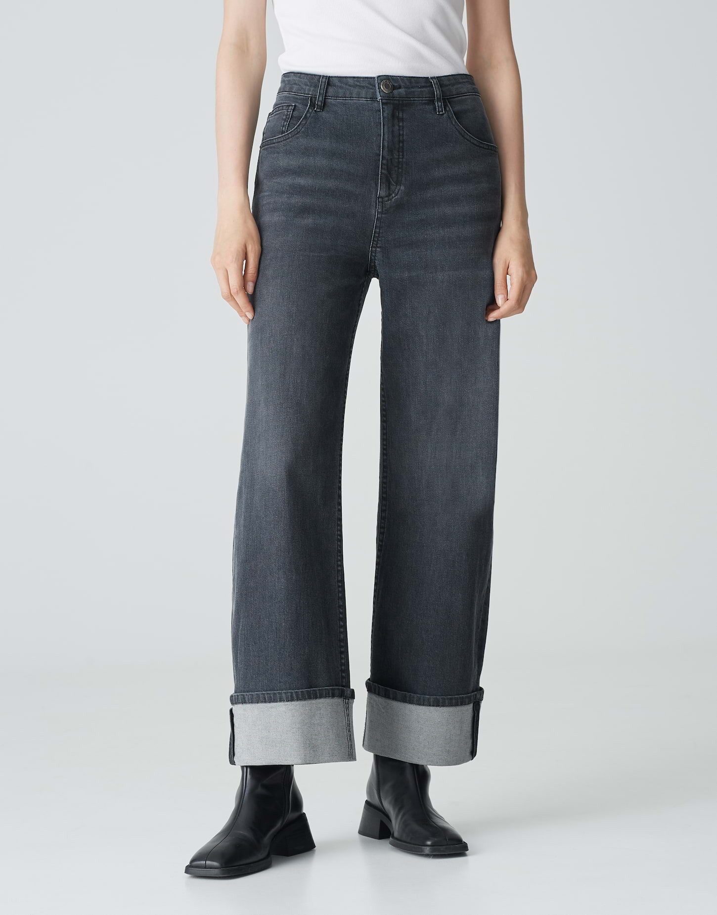 OPUS Weite Jeans Wide Leg Jeans günstig online kaufen