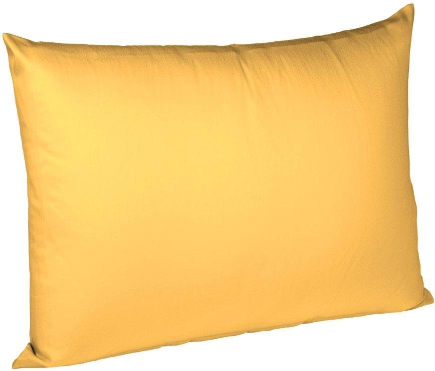 fleuresse Подушкиbezug Colours Mako Satin, 100% Baumwolle, mit Reißverschluss, (2 Stück), Mako Satin, glänzend, glatt, Premium Qualität