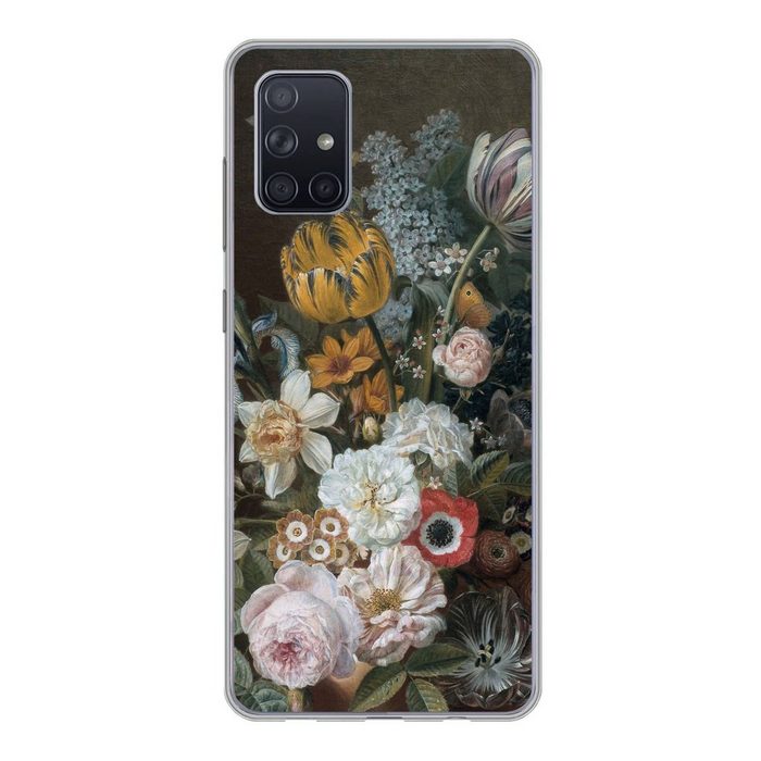 MuchoWow Handyhülle Stilleben mit Blumen - Gemälde von Eelke Jelles Eelkema Handyhülle Samsung Galaxy A51 5G Smartphone-Bumper Print Handy
