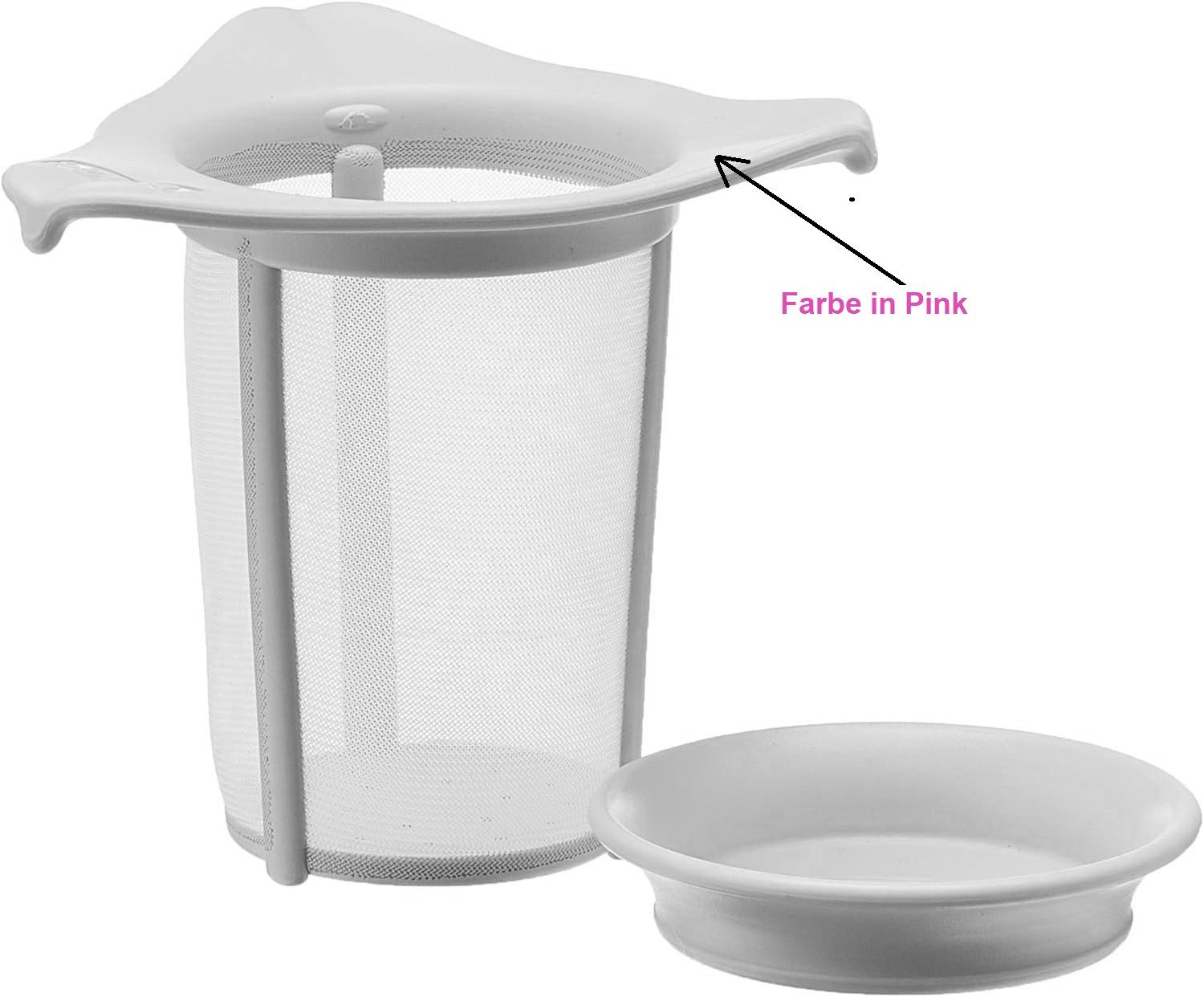 Bodum Teesieb Bodum YO-YO Glastasse mit Kunststofffilter 0,35 L