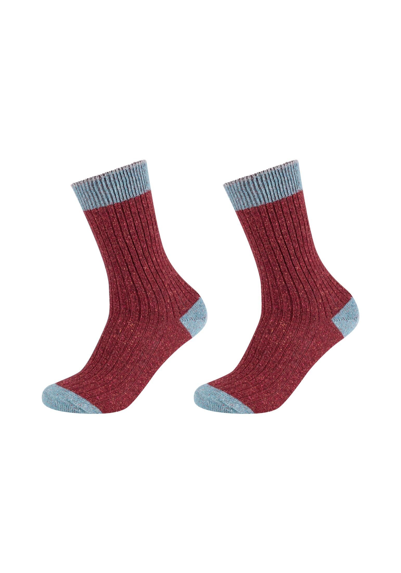  Socken Socken 2er Pack, Tolle Socken 2er-Pack mit Kontrastfarben  von