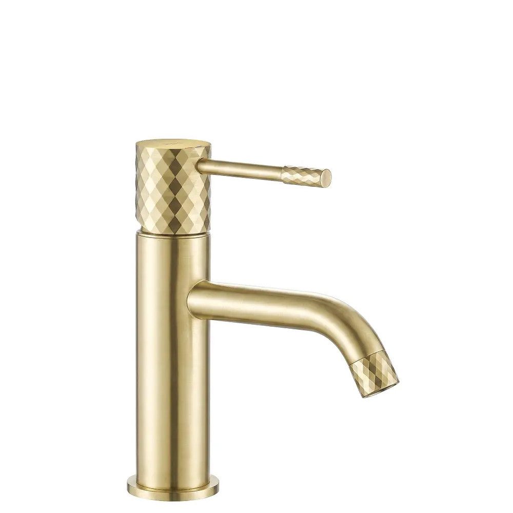 wohnwerk.idee Badarmatur Waschbeckenarmatur Wasserhahn Einhebelmischer Gold Chrom Kupfer Matt