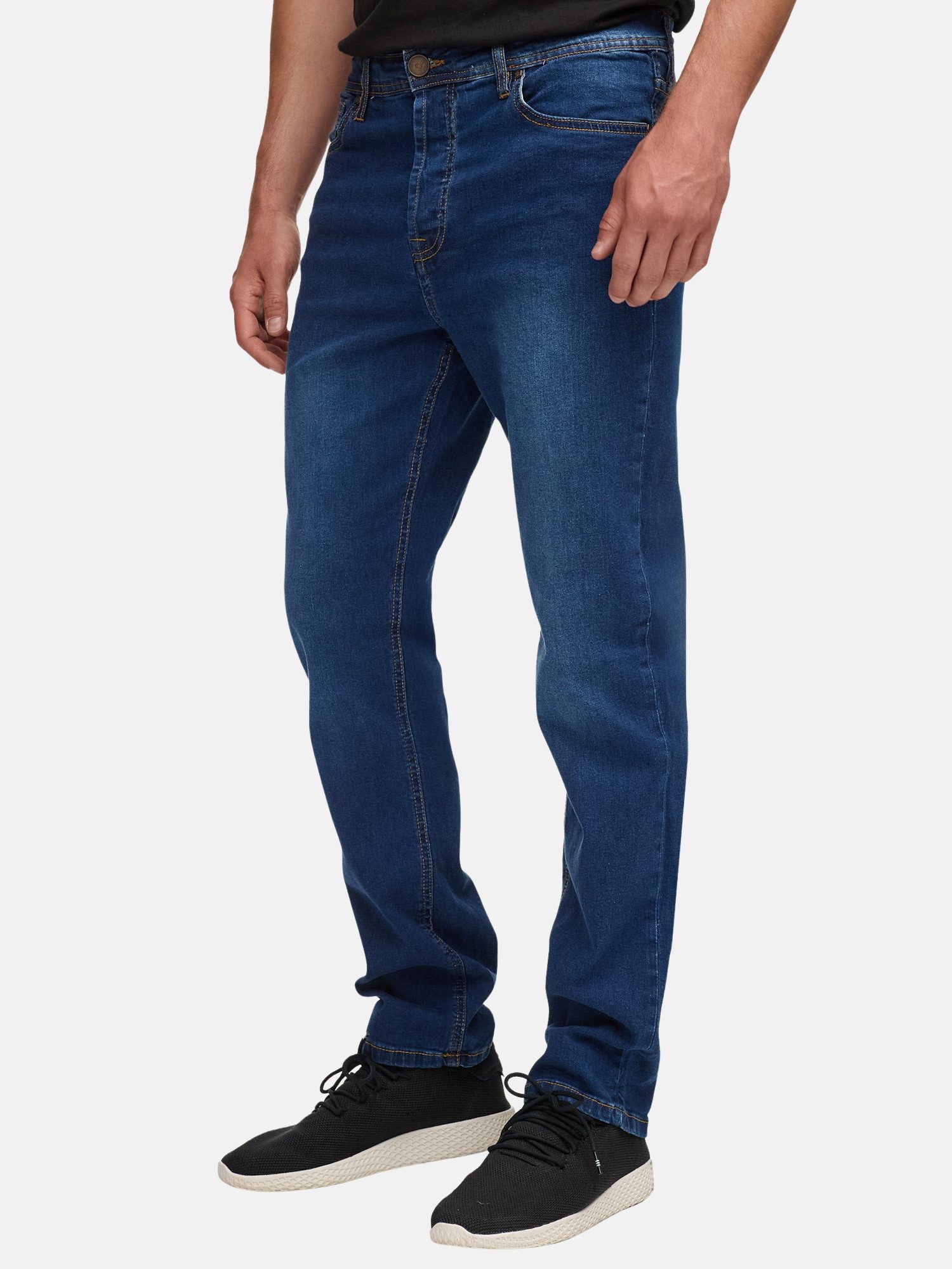 Tazzio Straight-Jeans Denim A105 Stretch mit Elasthan - Regular Fit mit geradem Bein – Bild 4 von 5