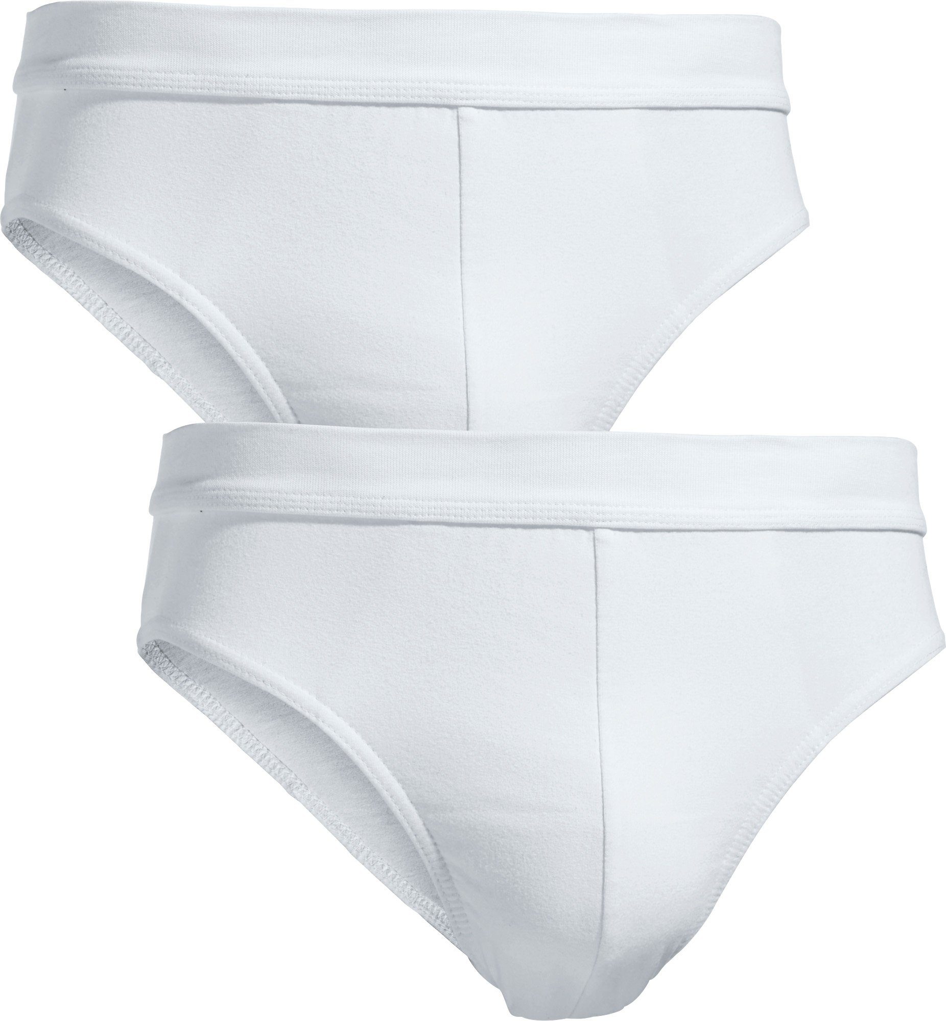 Erwin Müller Slip Herren-Slip 2er-Pack Single-Jersey Uni