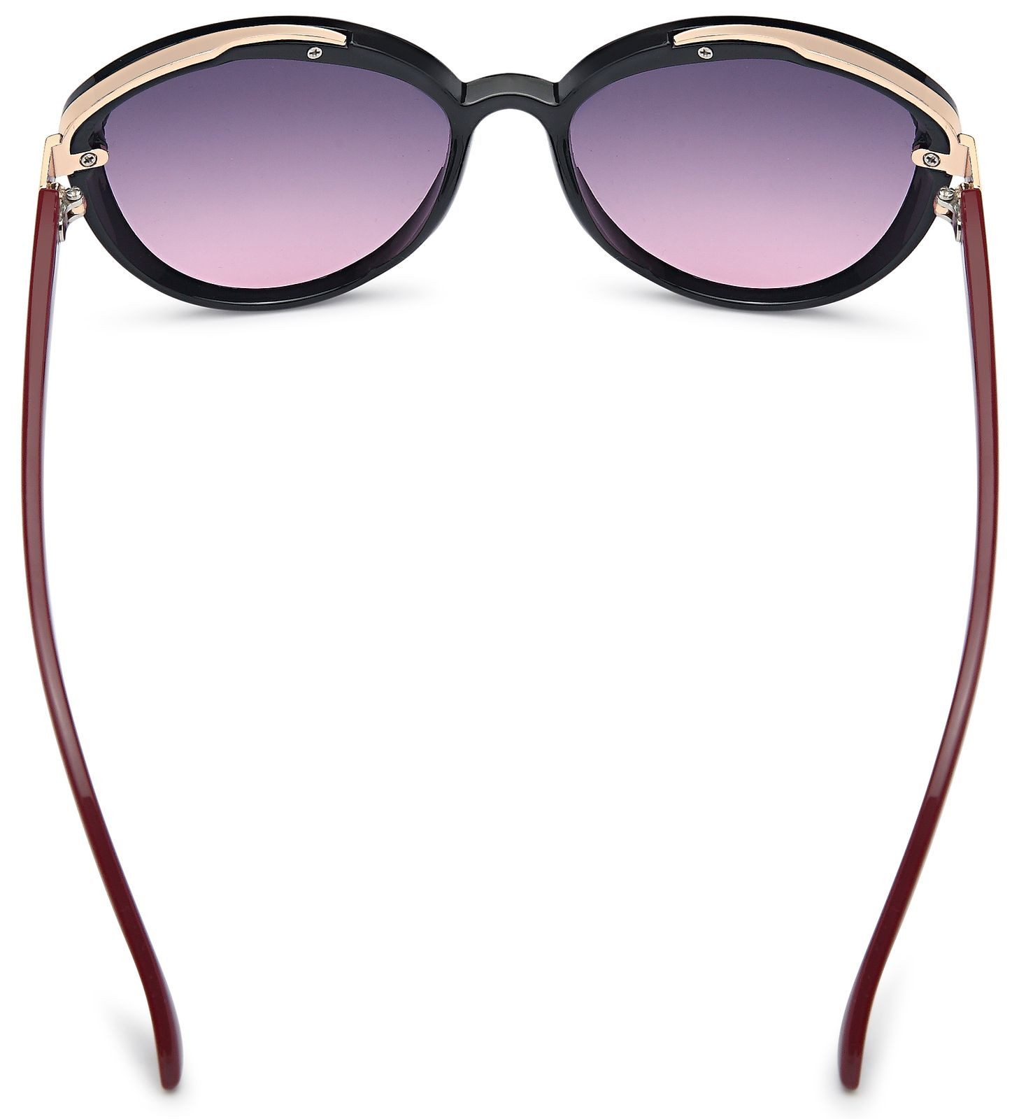 styleBREAKER Sonnenbrille Ovale Sonnenbrille - filigraner Kunststoff Rahmen (1-St) Gradient