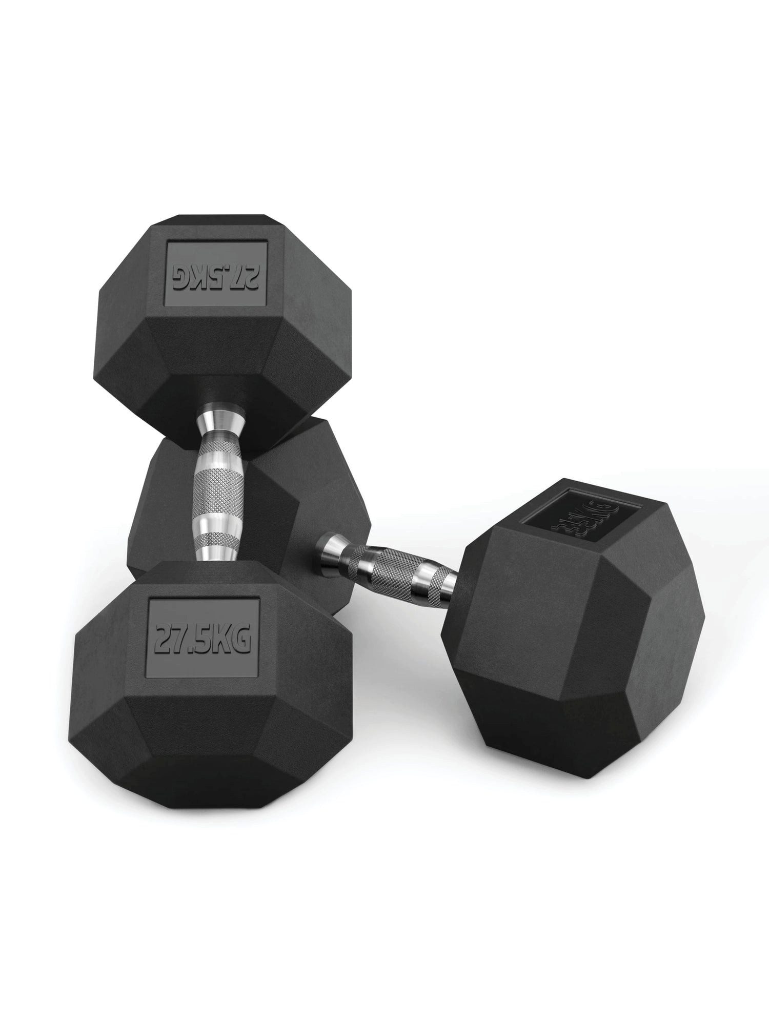 Hantel-Set Hexagon Hantel Set, 27,5 kg - 37,5 kg ∣ PVC Umhüllung