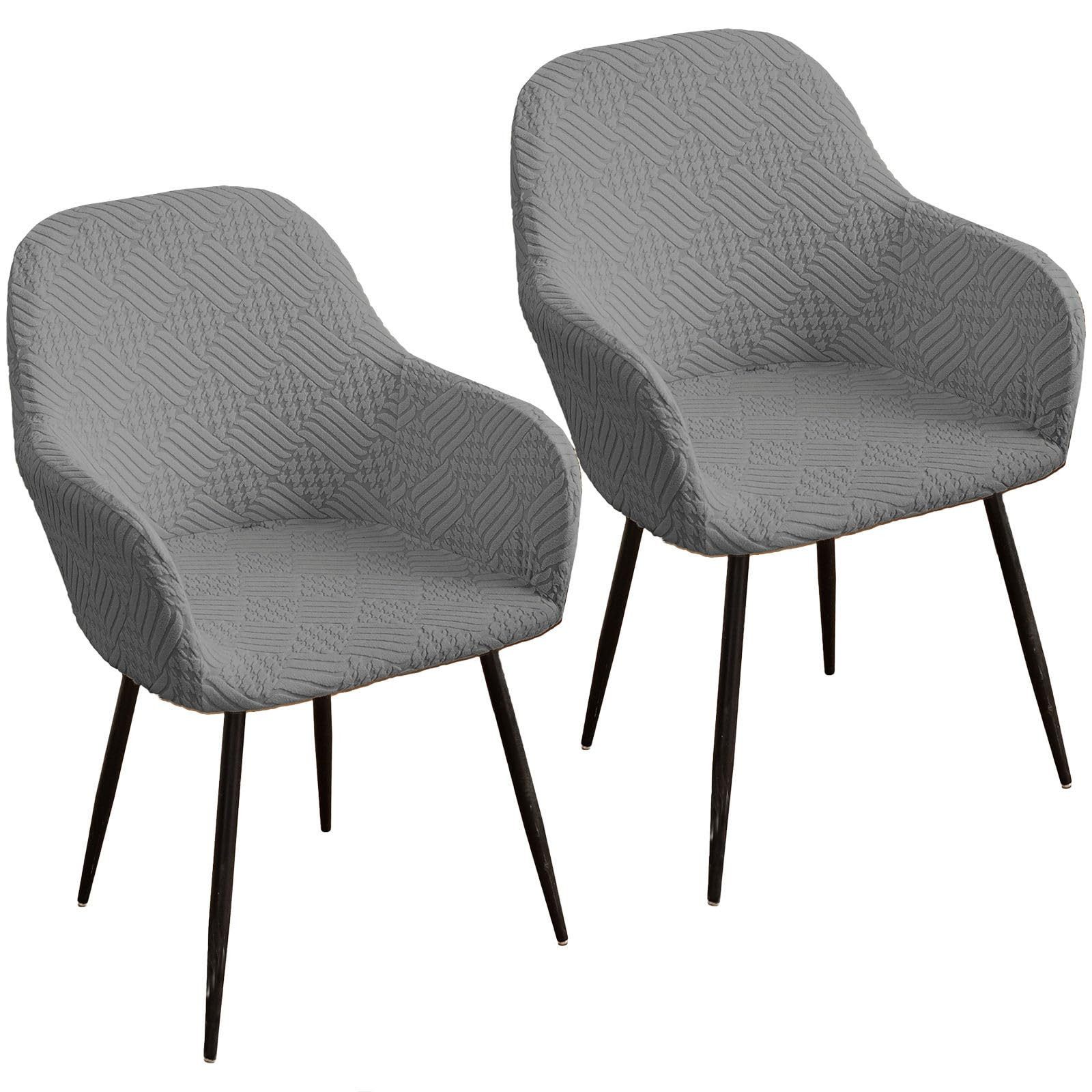 Coonoor Stuhlhusse Stuhlhussen Stretch Stuhlbezug Sesselbezug 2/4er Set, Sc günstig online kaufen