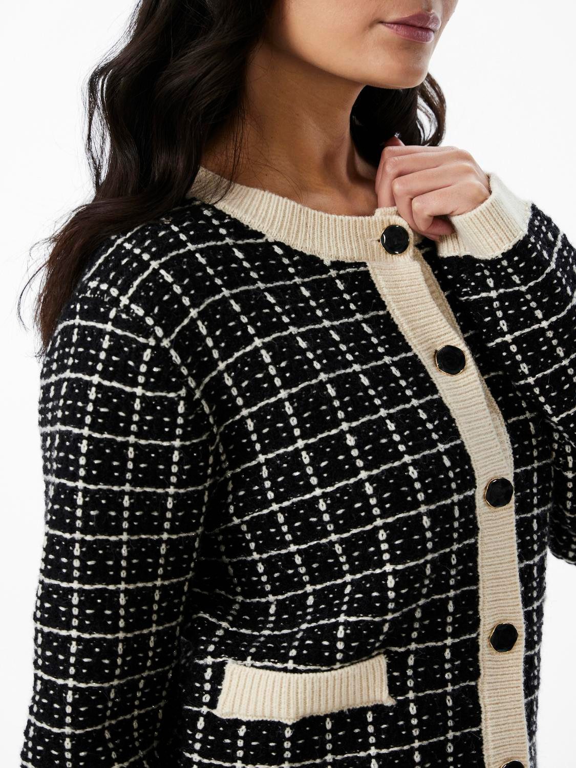 Y.A.S Strickjacke YASLIVIA LS SHORT KNIT günstig online kaufen