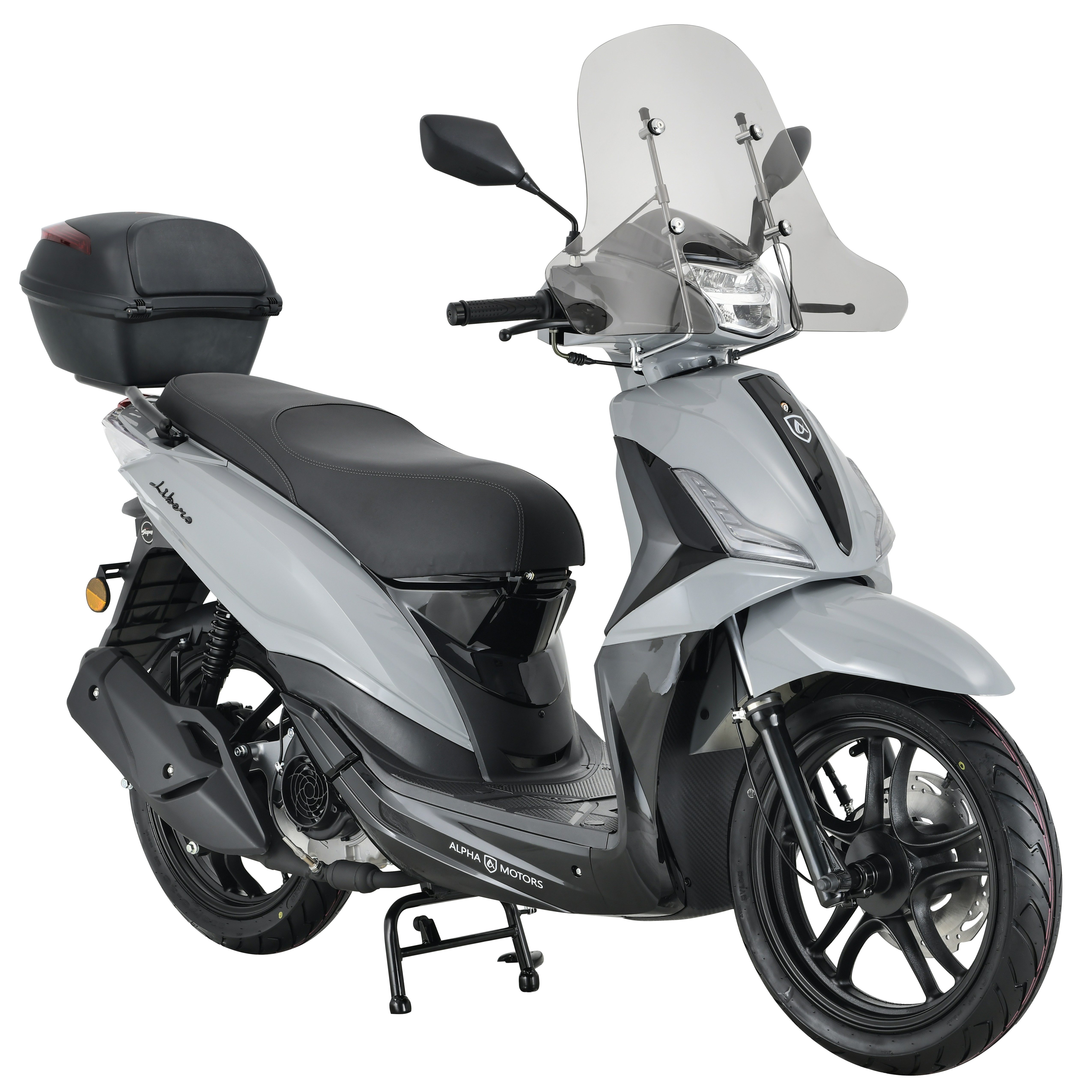 Motorroller Motorroller Libero 125 ccm 90 km/h 16" inkl. Topcase und Windschild