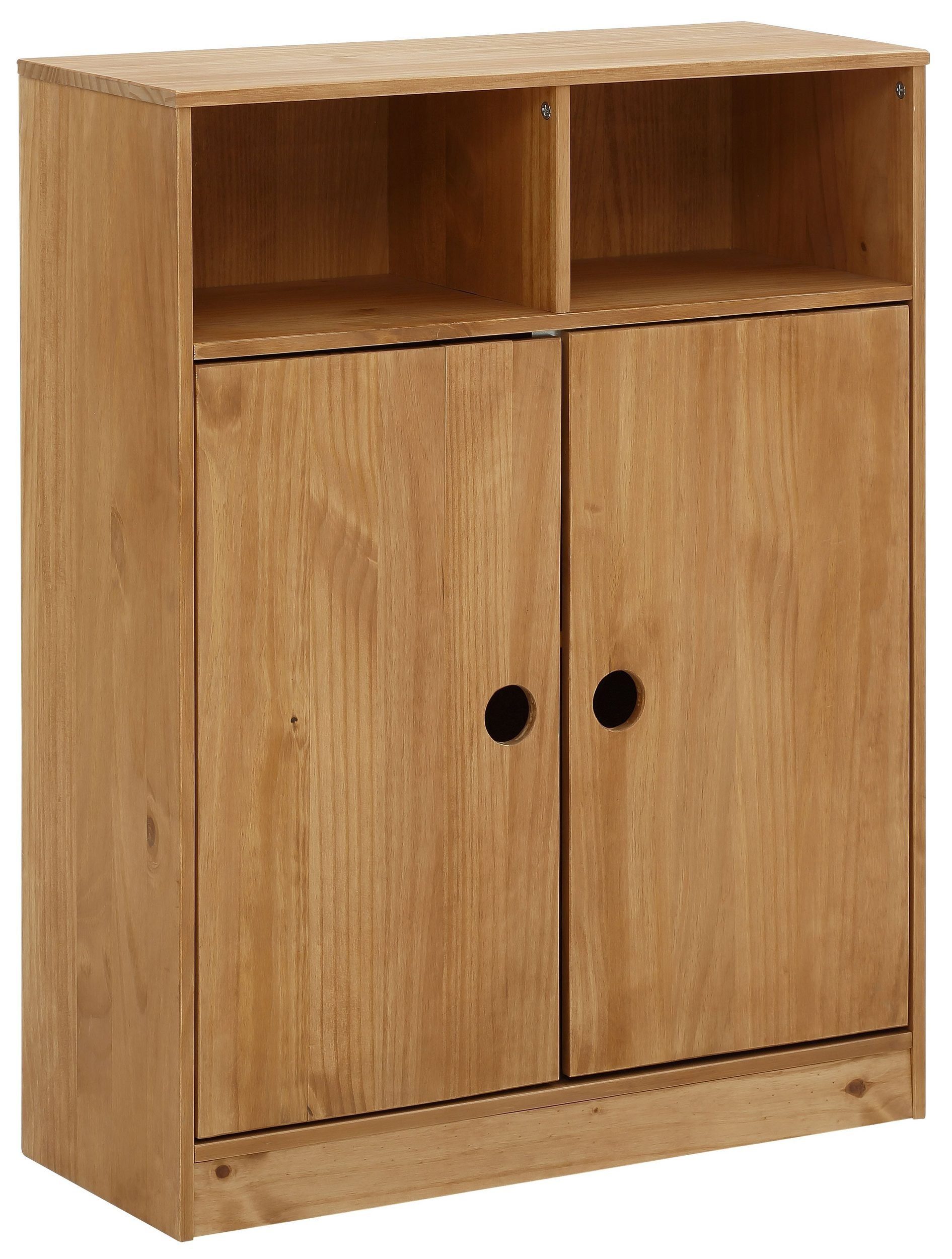 gebeizt/gewachst Kleiderschrank Allie loft24 natur