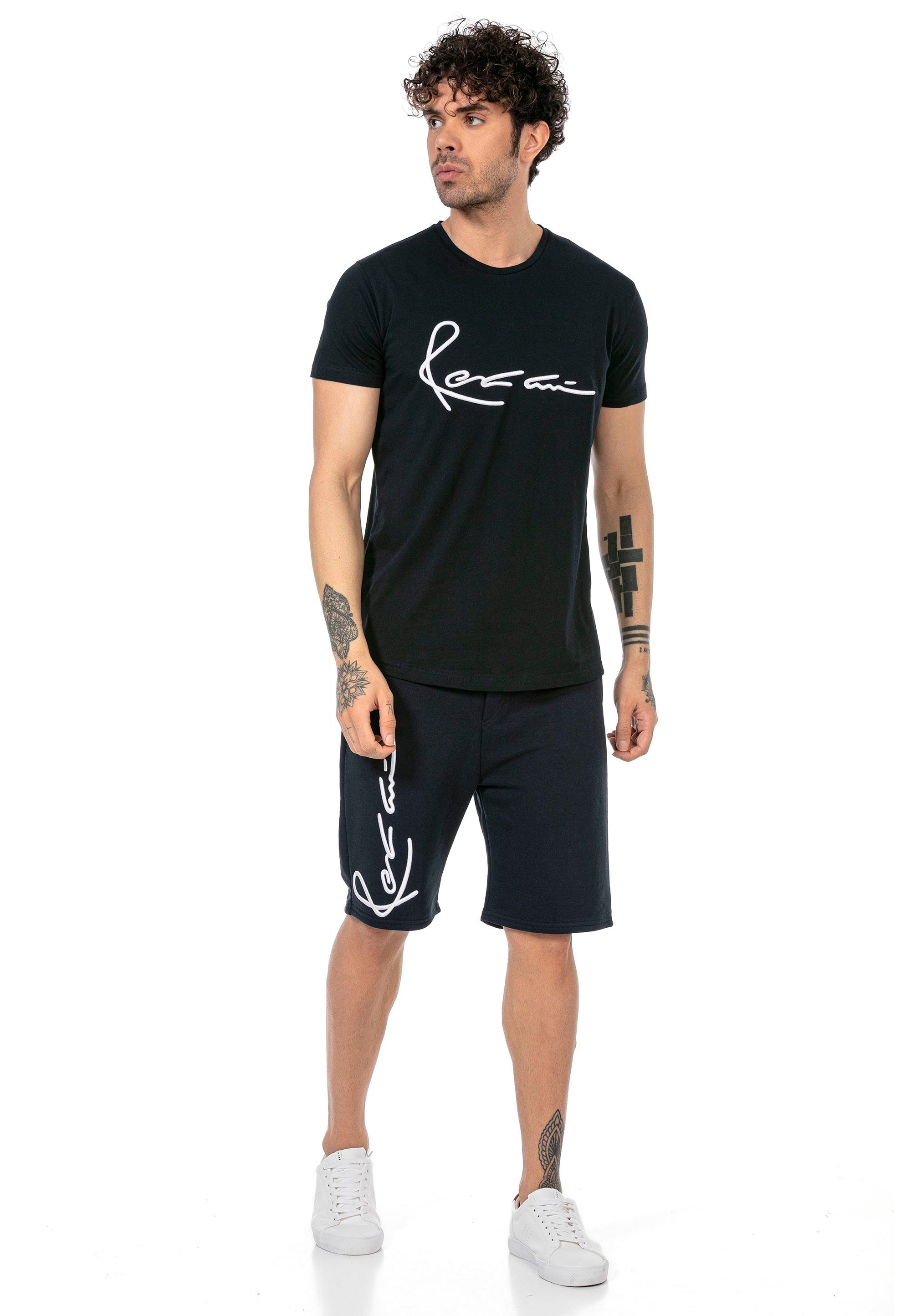 RedBridge Shorts Southport mit vertikalem Redbridge-Schriftzug